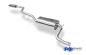 Preview: Endschalldämpfer Ausgang links - 106x71 Typ 32 links passend für: Ford Focus III (Bj. ab 2011) Tunier Ecoboost 1,0l